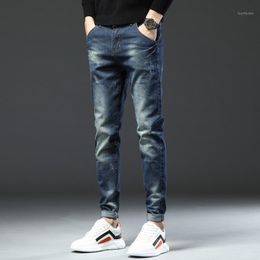 Men's Jeans 2022Mens Regular Straight Full Lenght Jean Casual Denim Trousers