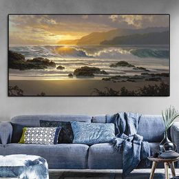 Frameless Paint by Numbers Killer Whale Jumping Sunset Sea Landscape Beginner Adult Kids DIY Painting Gift for Living Room Bedroom Decoration 40X50Cm