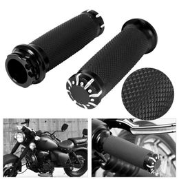 sportster handlebars Australia - Handlebars 2Pcs Handlebar Cover Retro RSD Modified Parts 25mm Hand Bar Pad Grip Compatible With Sportster Dyna Softail Touring 1996-2022Hand