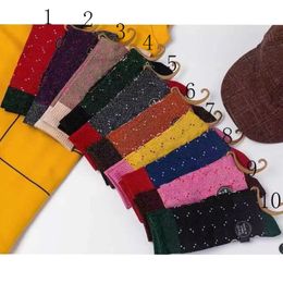 Multicolor Special Design Glitter Letter Socks Women Letters Sock for Gift Party High Quality