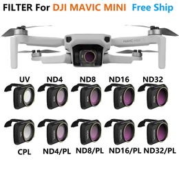 nd4 filter Canada - DJI Mini 2 MINI SE Camera Lens Filter MCUV ND4 ND8 ND16 ND32 CPL ND PL Filters Kit for Drone Accessories 220615