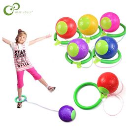 1PC Skip Ball Outdoor Fun Toy Ball Classical Skipping Toy Exercise coordination and balance hop jump playground may toy ball 220621