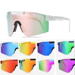 designer 2022 Cycling glasses double wides Rose red men Sunglasses wide Polarised mirrored lens uv400