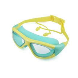 Wholesale Home Children's large frame swimming-goggles High definition waterproof and anti fog swimming glasses