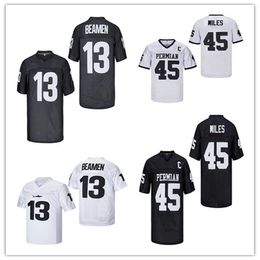 45 Boobie Miles Permian Friday Night Lights Movie Football Jerseys Stitched Black White 13 WILLIE BEAMEN ANY GIVEN SUNDAY Jersey Men Size S-3XL