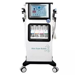 7 In 1 Hydra Beauty Skin System RF Face Lift Oxygen Bubble Anti wrinkle Facial Ultrasound Hydro-dermabrasion Machine