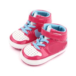 Baby Leather Sneaker Crib Shoes Infant First Walkers Boots Kids Soft Sole Winter Bebe Warm Slip-on Sneakers baby shoes 0-18 M