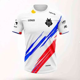 league legends t shirts Canada - G2 Spain Team Jersey 2021 New National esport Booster T-shirt League of Legends E-Sports Uniforms Shirt