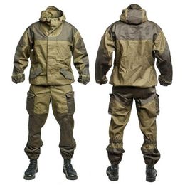 Men's Tracksuits Mege Tactical Military Uniform Set Special Forces Russia Gorka-3 Combat Battle-dress Working Clothing Plus SizeMen's Men'Me