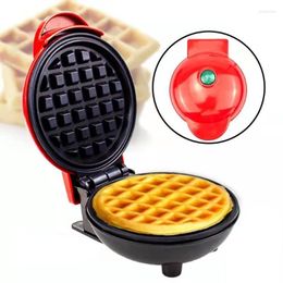 Bread Makers 110V-220V Mini Electric Round Waffles Maker Bubble Egg Cake Oven Breakfast Love Heart Shaped Waffle EU US UK Plug Phil22