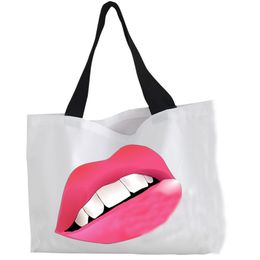 Sublimation Shopping Bags Blank Heat Transfer Printed Handbags Polyester storage Bag with Single Handle Women Bags