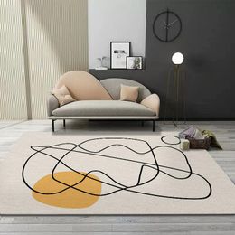 Carpets Nordic Carpet Living Room Large Area Lounge Rug Tea Coffee Table Floor Bedroom Decoration Kid Bedside Home Decor