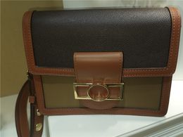 Famous Brand Designer Messenger Handbag Tote Leather Vintage Pattern Crossbody Handbag Purse New Shoulder Bag Clutch Tote H0416