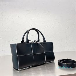 Shoulder Bag Designer Handbag Totes Female Blue Leather Fashion Texture Design Feels 2022