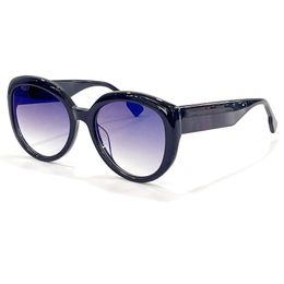2022 Oval Acetate Frame Sunglasses Female Fashion Gradient Glasses UV400 Protection Elegant Gafas De Sol Hombre