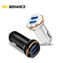 Universal 5V 3.1A Dual Usb Ports Car Charger Power adaptor For Samsung Galaxy Note 8 10 s10 lg android phone 13