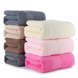 Bath Towel Cotton Adult Soft Absorbent Thick Large Cotton Bath Towel Men Women Children Home Towel 3pieces Set Bathroom 6MM60 T200915