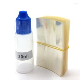 Storage Bottles & Jars 200pcs/lot PVC Shrink Wrap Film For 20ml PE/PET Plastic Bottle Eye Drop Heat SealStorage