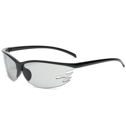 sun sports Canada - Sunglasses Glasses Sun Outdoor Sports MTB Goggles Fire Flame Eyewear UV400 Oculos De SolSunglasses
