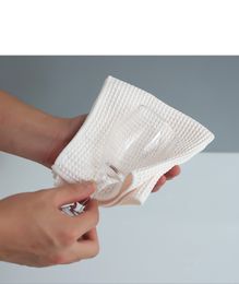 40x60CM Blank Cleaning Cloths Waffle Weave Tea Towel Microfiber Kitchen Towels DH