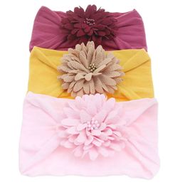 Girls Hair Accessories Baby Headbands Kids Bands Infant Bows Newborn Accessory Nylon Headgear