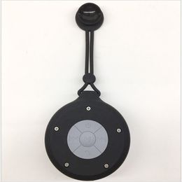 Universelle kabellose wasserdichte Bluetooth-Duschlautsprecher USB-wiederaufladbare Lanyard-Saugnapf-Saugnapf für Badezimmersport