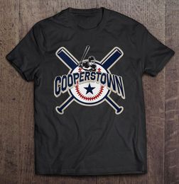 family vacation t shirts Canada - Men's T-Shirts Cooperstown York Baseball Game Family Vacation T-Shirt Anime Tshirt Over Size Man Basketball Graphic T ShirtsMen's