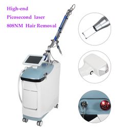 Professional indifinite shot pico second laser picosecond laser tattoo removal 808NM Laser Hair-Removal machine