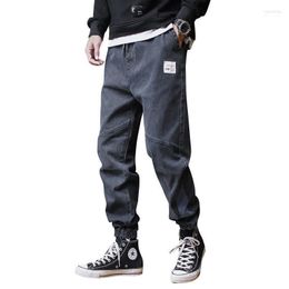 Plus Size Jeans Men Loose Joggers Streetwear Harem Jean Cargo Pants Ankle-Length Denim Trousers Naom22