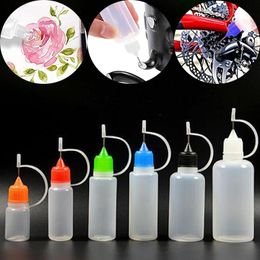 Storage Bottles & Jars 5Pc 20/30/50/60/100/120mlResuable Needle Tip Glue Applicator Plastic Bottle For Paper Quilling DIY Scrapbooking Craft