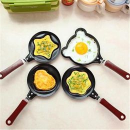 Mini Egg Breakfast Fryer Multi-styles Non-stick Pan Pancakes Crepe Pan Moulds For Home Kitchen Frying Pan Tableware RE 220517