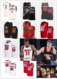 Xflsp 2022 College Custom sville Cardinal Stitched Basketball Jersey 12 JJ Traynor 23 Gabe Wiznitzer 24 Jae'Lyn Withers 5 Malik Williams 35 Darrell