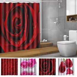 Long Eyelashes Print Shower Curtain Set with Rugs,Bath Mat,Toilet Lid Cover and 12 Hooks,Waterproof Polyester Charming Eyes Bathroom Curtains Pink Glitter Shower Curtains for Bathroom Decor 4 Pcs