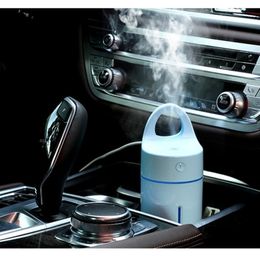 Magic Cup Ultra Humidifier Colorful Led Light for Home Car Office Essential Oil Aroma Diffuser Purifier Auto Poweroff Y200113