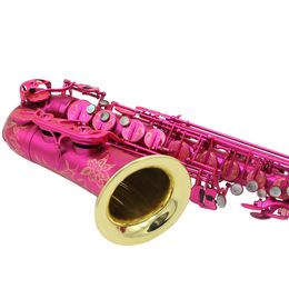 High cost effective matte pink color Alto Saxophone