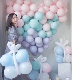 10 inch 2.2 kemacaron latex balloon birthday party Decoration wedding atmosphere layout Wedding Decorations balloons