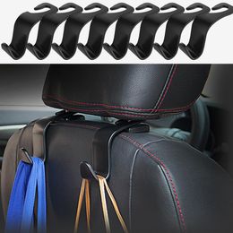 Interior Decorations Car Seat Back Hook Multifunction Portable Headrest For Handbag Purse Bags Clothes Coats Auto AccessoriesInterior