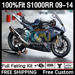 OEM Fairings Kit For BMW S 1000RR 1000 RR S1000-RR 09-14 2DH.97 S-1000RR S1000 RR 2009 2010 2011 2012 2013 2014 S1000RR 09 10 11 12 13 14 Injection Mold Body gloss black