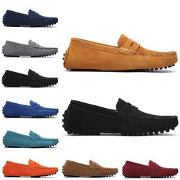 New Casual Loafers Shoes Designer Men Des Chaussures Dress Vintage Triple Black Greens Red Blue Mens Sneakers Walking Jogging 38-47 Whol 15 s