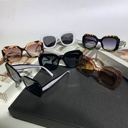 New Dark Style Mens or Womens Sunglasses SPR 16YS Cool Colorblock Temple Square Frame Fashion Luxury Designer Sunglasses UV400 With Box