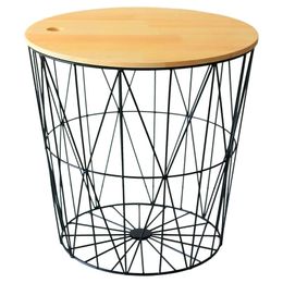 Ins Nordic wrought iron hamper dirty clothes storage basket coffee table bedside table storage basket solid wood with cover dirt T200224