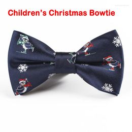 Bow Ties Christmas Tie Children's Accessories Children Tree Snowman For School Boy Festival AccessoriesBow