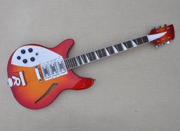 Left Hand Cherry Sunburst Electric Guitar with Rosewood Fretboard