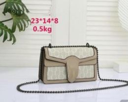 NEW Women Bag Handbag Flap Gold Silver Chain Shoulder Bags Luxury GGity Messenger Evening Crossbody Purse Wallets