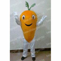 Halloween Carrot Mascot Costume High Quality Cartoon Character Outfits Carnival Adults Size Birthday Party Outdoor Outfit Unisex Dress Outfit