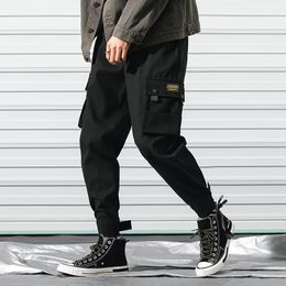 Men's Pants Fashion 2022 Loose Beam Feet Hip Hop Sports Harlan Casual Men's Cargo M-3XLMen's Men'sMen's