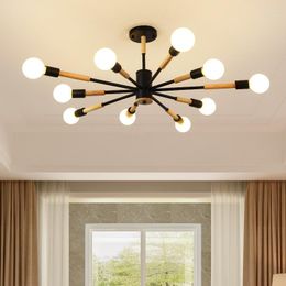 Pendant Lamps Magic Bean Chandelier Nordic Post-modern Living Room Lamp Dining Bedroom Light Luxury Designer Art Led LampPendant