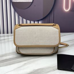 Women Luxurys designer bags 2022 NEW Fashion Comfortable Ladies Shoulder Bag Messenger Bag Handbag Backpack Linen material