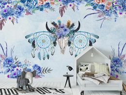 custom made 3D wallpapers Mural Stereoscopic creative abstract For Living Bedroom TV Background Room Decor Painting stickers walls home improvement