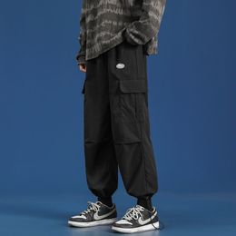 Streetwear Harem Pants Men's Baggy Jogging Sweatpants Oversized Hip Hop Fashion Pants Japanese Streetwear Pants XS4XL 220816